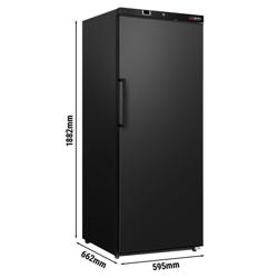 Figorífico para armazenamento ECO - 400 litros - com 1 porta - interior da porta em plástico - Preto