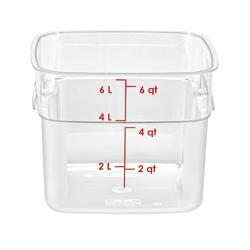 CAMBRO | CAMWEAR® FreshPro tartály - 5,7 liter - átlátszó