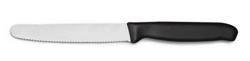 Tomatenmes - Lemmet: 110mm - gekarteld - RVS
