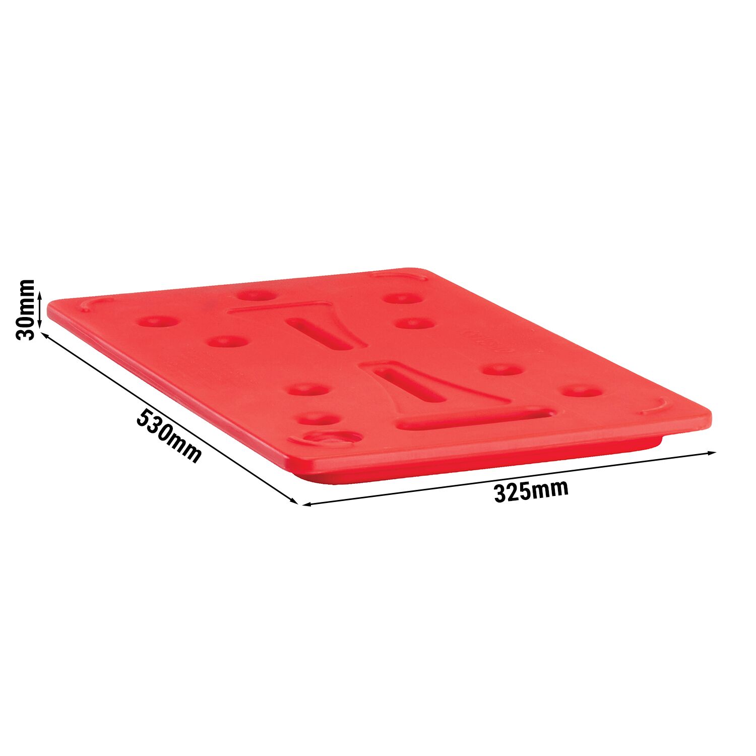 CAMBRO | CAMWARMER - Plaque chauffante adaptée à toutes les CAM GOBOX® GN 1/1 - Rouge