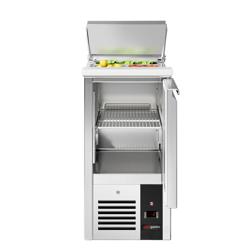 Saladette PREMIUM - 450mm - Einlass für GN-Behälter - 1 Tür