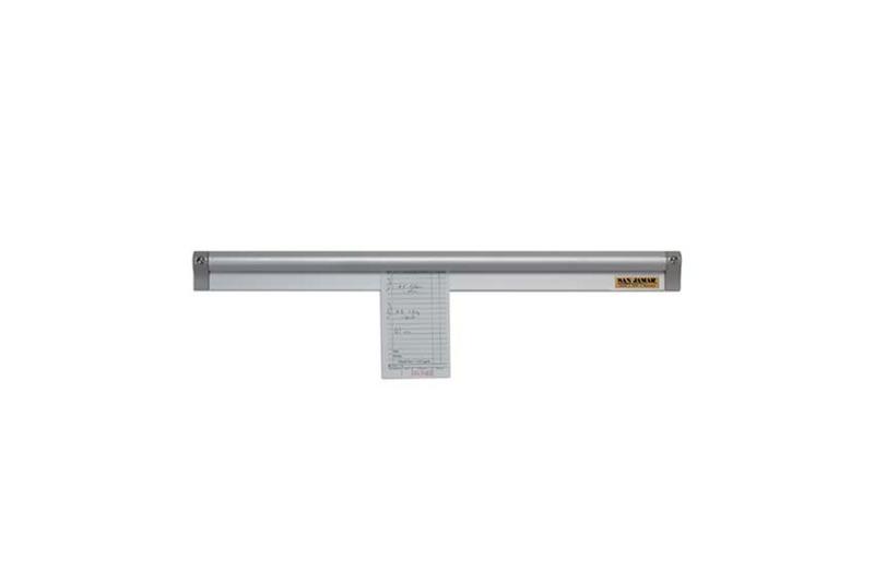 Receipt rail made of aluminium - 30.5 cm | Note holder | Clip rail | Receipt rail | Note rail