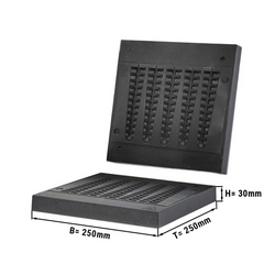 Placa de horno para plancha para gofres - Forma: Paleta en un palito