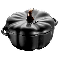 STAUB | CERAMIQUE - Cocotte - Form Kürbis - Ø 150mm - Keramik - Schwarz