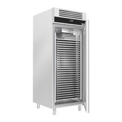 Pékségi hűtőszekrény Rozsdamentes acél PREMIUM - EN 600x400 - 850 l - akár −2…+8 °C - mit 1 ajtó - Umluft hűtés, automatikus leolvasztás, belső LED világítás