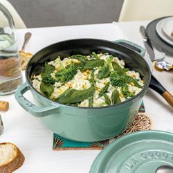 STAUB | LA COCOTTE - Cocotte - Ø 260mm - Hierro fundido - Verde salvia