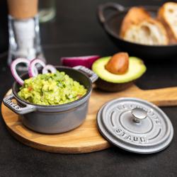 STAUB | LA COCOTTE - Mini kookpot - Ø 100mm - Gietijzer - Grafietgrijs