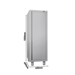Dish Cabinet ECO - 600x600mm - 1 hinged door - Height: 1800mm