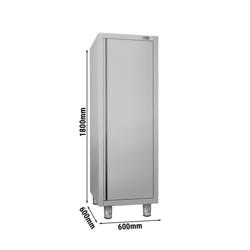 Armoire haute en inox ECO - 600x600mm - 1 porte battante - Hauteur: 1800mm