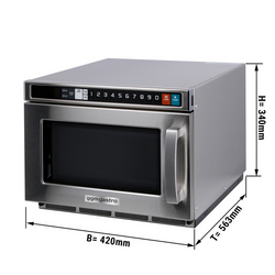 Magnetron - 17 liter - 2.1 kW - Digitaal