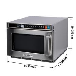 Kuchenka mikrofalowa - 17 litrów - 2,1 kW - Cyfrowa