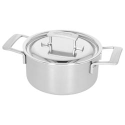 DEMEYERE | Industry 5 Roasting Pot with Lid – Ø220 mm – 18/10 Stainless Steel – Induction Ready