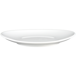 (6 adet) SELTMANN WEIDEN | Tabak - düz oval - 210x192 mm - Beyaz