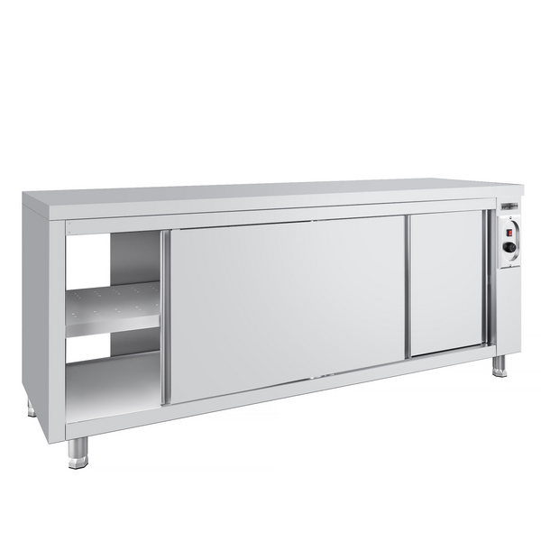 Armario calefactor ECO - 1,8 m - con trampilla
