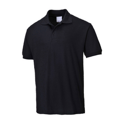Μπλουζάκι Polo Ανδρικό - Μαύρο - Μέγεθος: 3XL