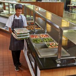 (6 kpl) CAMBRO | Camview® - Kopolymeerinen GN-astia 1/2 - Kirkas - Korkeus: 65mm - BPA-vapaa.