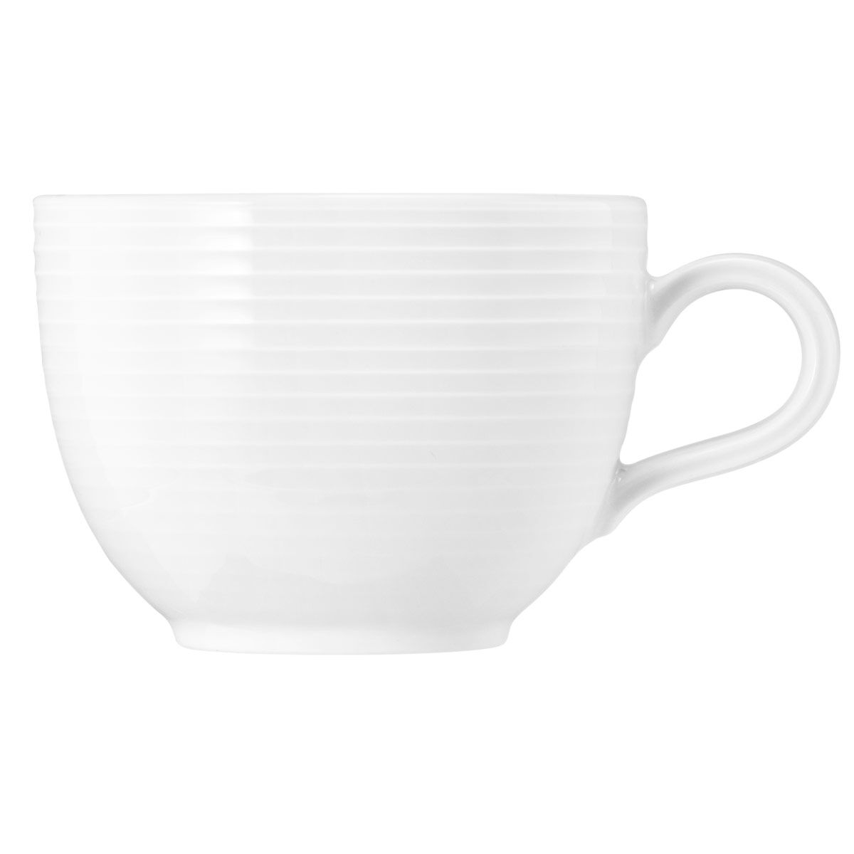 (6 pièces) SELTMANN WEIDEN | Tasse de cafétéria Tulipe – 220 ml – Blanc