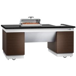 Matlagningsstation - 1,6 x 1,0 m | Chafing dish | Varm buffé
