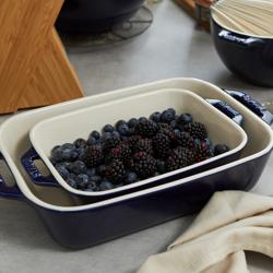 STAUB | CERAMIQUE - Ovenschaal - 340x240mm - Keramiek - Donkerblauw
