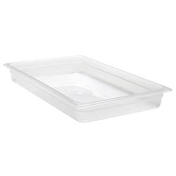 (6 pièces) CAMBRO | Bac GN 1/1 en polypropylène – translucide – Hauteur : 65 mm