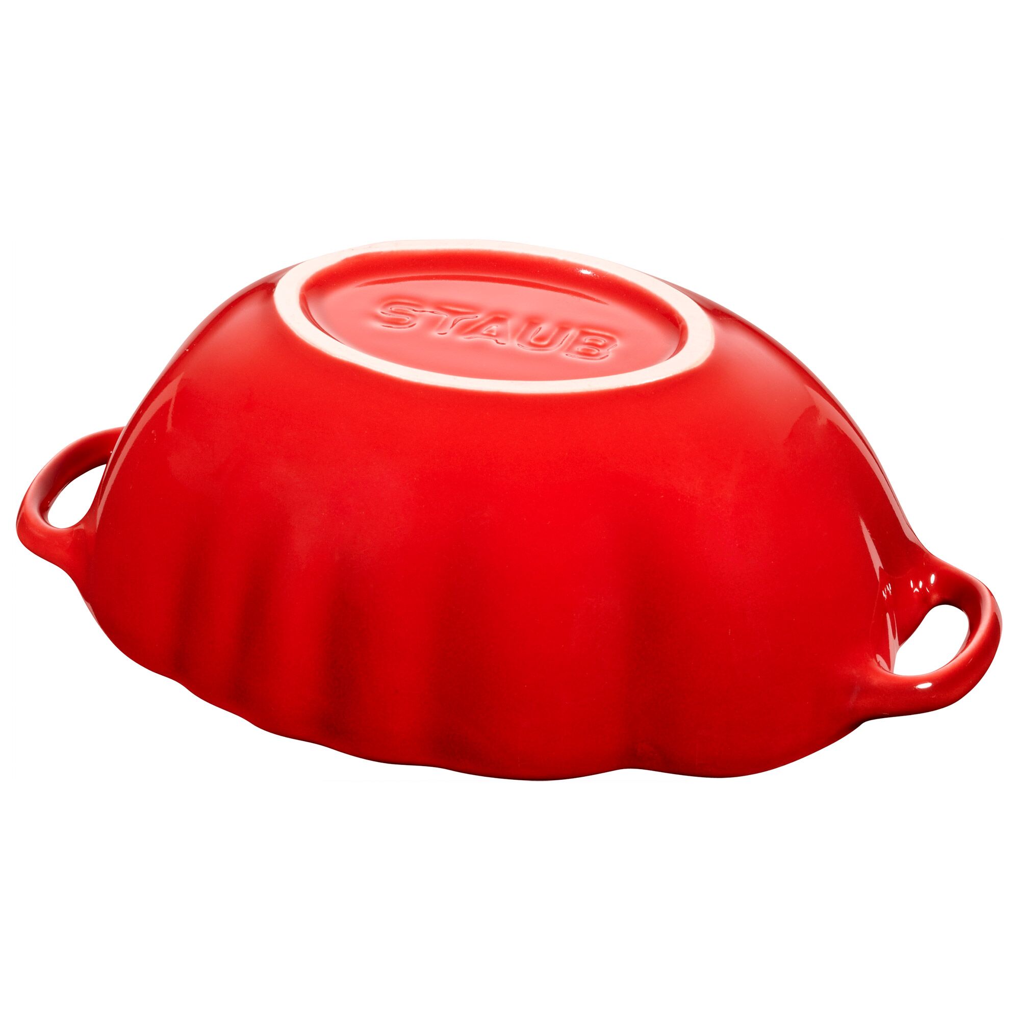STAUB | CERAMIQUE - Cocotte - Forme Tomate- Ø 160mm - Céramique - Rouge cerise