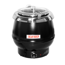 Soepwarmer - 10 liter - Zwart