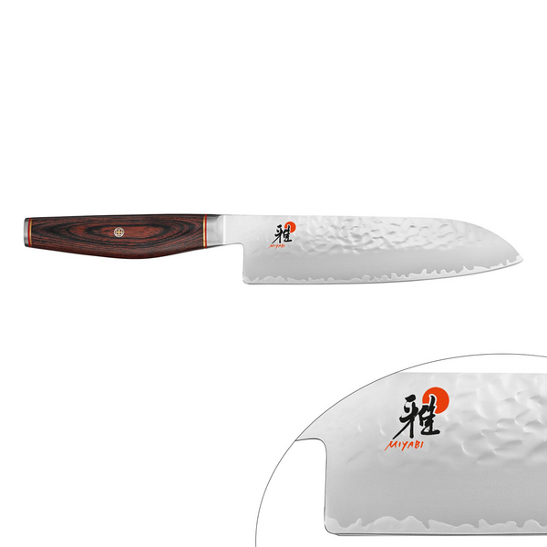 MIYABI | 6000 MCT - Cuchillo Santoku - Hoja: 180mm
