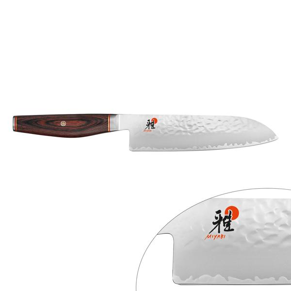 MIYABI | 6000 MCT - Couteau Santoku - Lame: 180 mm