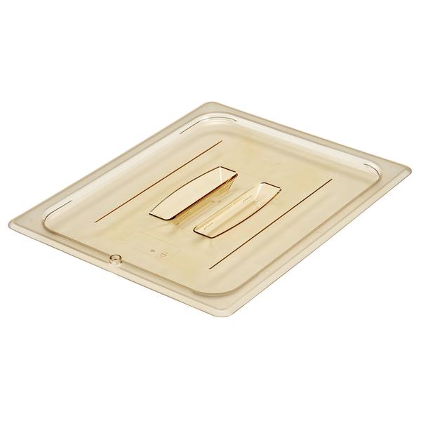 (6 stuks) CAMBRO | H-PAN™ - Hittebestendige GN platte deksels 1/2 - met handvat - Barnsteen