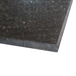 Koeltoonbank Service Line - 1000x880mm - kleur bruin - met 2 legroosters - opstand - granieten werkblad
