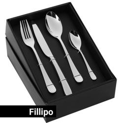 Комплект прибори за хранене Fillipo - 24 броя - За 6 души