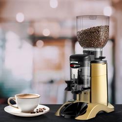 Kaffeemühle - 2kg - 77dB - Mit Dosierer - Gold