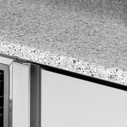 Bakkerij koelwerkbank PREMIUM PLUS - 2185x800mm - met 3 deuren & granieten werkblad