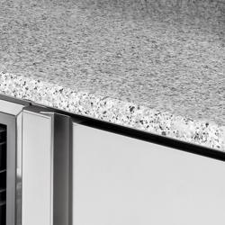 Tavolo congelatore per panifici PREMIUM PLUS - 2185x800mm - Ventilata - 635 L - con 3 porte battenti - piano di lavoro in granito