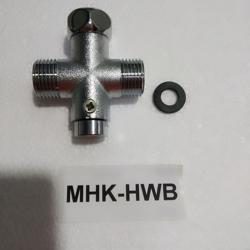 Mengkraan warm/koud water voor HWB