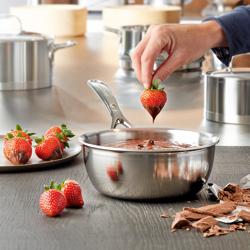 DEMEYERE | ATLANTIS 7 - Padella sauté - conica - Ø 220mm - Acciaio inox