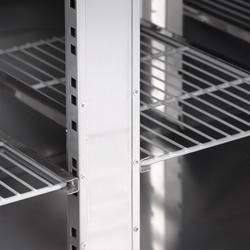 Kühltisch ECO - 2200x700mm - mit 3 Türen & 2 Schubladen