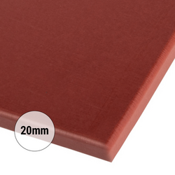 Planche à découper - 250x400mm - Epaisseur 20mm - Marron	