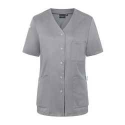 KARLOVSKY | Kortärmad damtunika Essential - platinagrå - storlek: 50