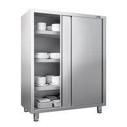 Geschirrschrank PREMIUM - 1600x700mm - 2 Schiebetüren - Höhe: 1800mm