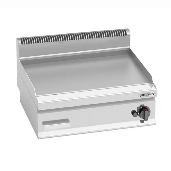 Commercial Gas Griddle - 8kW - Smooth Plate - Cooking area: 596x430mm