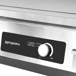Plaque à griller à induction – 5 kW – surface lisse – surface de cuisson : 360 x 240 mm
