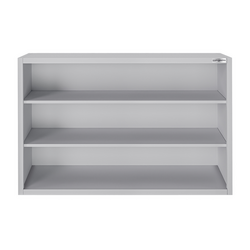 Paslanmaz çelik duvar dolabı ECO - 1400x400mm - sürgü kapısız 1000 mm yükseklik