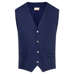 (6 stuks) KARLOWSKY | Heren Gilet Kai - Marineblauw - maat: 48