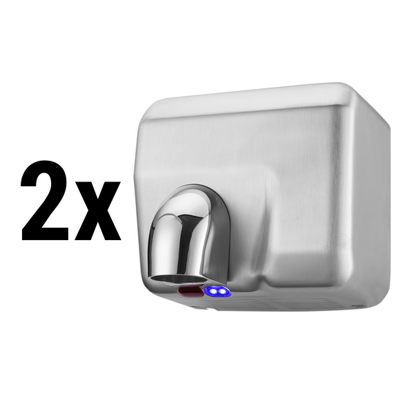 (2 bucati) uscator de maini - din inox - mat