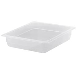(6 db) CAMBRO | Camwear® polipropilén GN tartályok 1/2 - tejes - mélység 65 mm