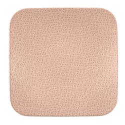 (6 pieces) SELTMANN WEIDEN | Porcelain Coupe Dinner Plates – Old Rose - 220x220 mm - Flat - Square