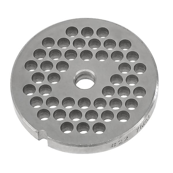 Lochscheibe - 7mm - Größe 22 - passend für Fleischwölfe FWFC450 & FWFC650