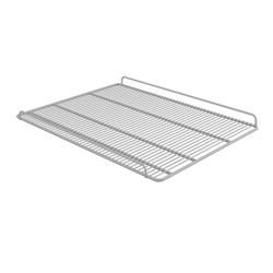 Rács konvektoros sütőkhöz - 490x360 mm - világosszürke - krómozott, plastifikált - készülékhez: GK374UG