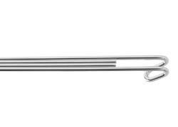 Frituurlepel - Ø131mm - RVS - grifflengte 340mm - bodem met gaas - met ophangoog - vaatwasserbestendig